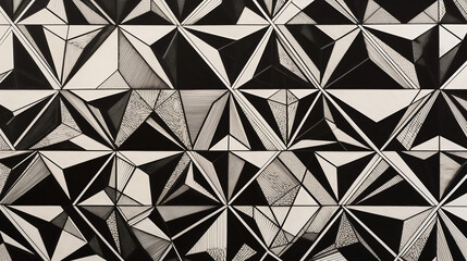 Abstract geometric pattern design 22