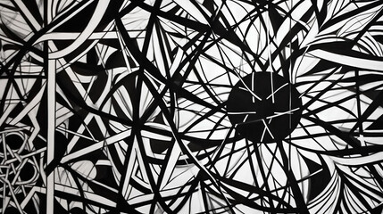 Abstract geometric pattern design 34