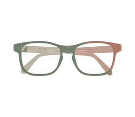 Fototapeta premium Fashionable eyeglasses frame modern elegance