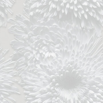 Delicada Textura Floral Sem Emenda (seamless) - Padr&atilde;o Bot&acirc;nico Art&iacute;stico