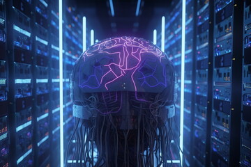 The Future of Intelligence: A Visual Representation of AI artificial intelligence -  Generative Ai