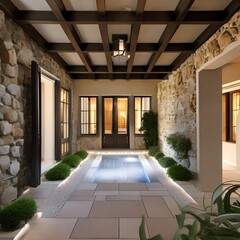 Mediterranean house282, Generative AI