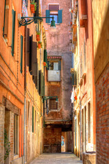 Fototapeta na wymiar Street in Venice, Italy