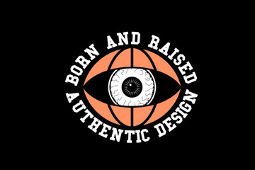 Graphic tee design style streetwear