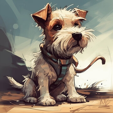 Perro aventurero