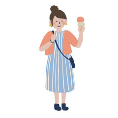 お出かけ　一人旅　散歩　レジャー　休暇　ストレス解消