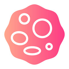 meteor gradient icon