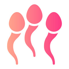 sperm gradient icon