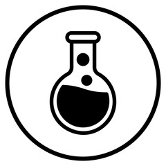 experiment glyph icon