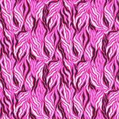 Pink zebra print
