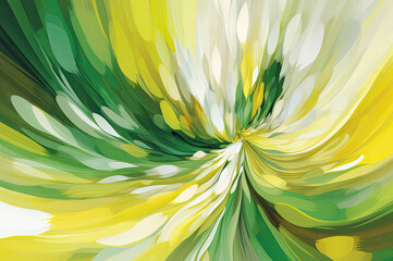 Fototapeta na wymiar Spring abstract background created with Generative AI technology