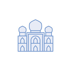 india landmarks vector for website, UI Essential, symbol, presentation