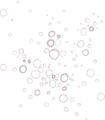 Fototapeta na wymiar Abstract shape, pastel pink circles, texture background