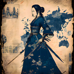 asian female warrior