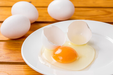 eggs in a bowl　高級生卵