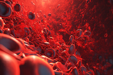 AI human blood vessel intestinal wall