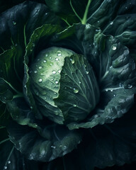 Obraz premium fresh cabbage