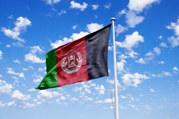 Afghanistan waving flag, flag in a pole, memorial day, freedom of speech, horizontal flag, rectangular, national, raise a flag, emblem