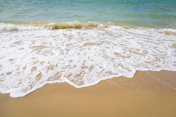 Natural beaches at Pattaya in Thailand