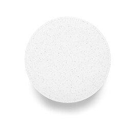 Decorative podium isolated on white background