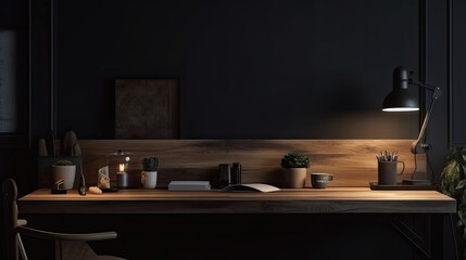 Workplace Office Desk Modern minimalist desk workspace table and copy space	