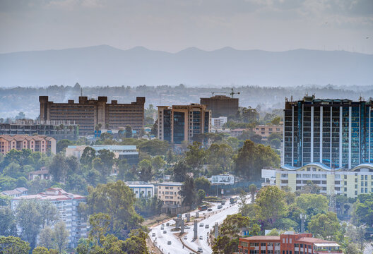 Nairobi cityscape, HDR Image
