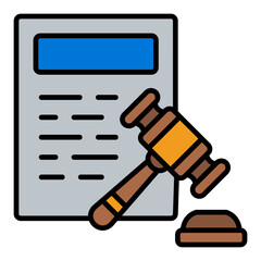 Legal Document Icon