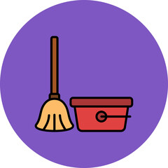 Floor Mop Icon