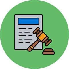 Legal Document Icon