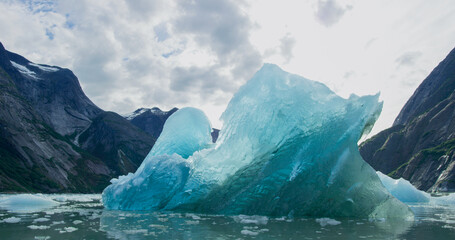 Watch the ice floes and icebergs on the river in a small boat. Rocks, Ice, Rivers, Forests and...