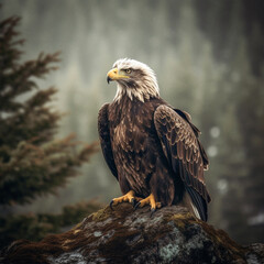 Obraz premium Steinadler