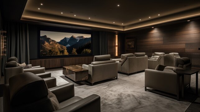 Luxury Home Cinema Images – Browse 10,339 Stock Photos, Vectors, and Video