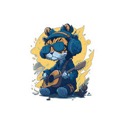 Fototapeta premium chinese dragon on white