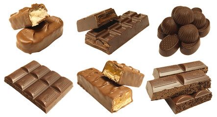 Chocolate isolated 
