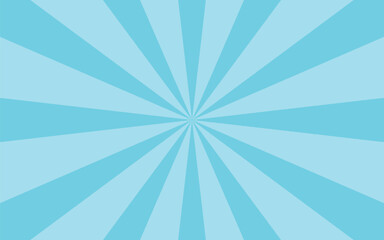 サンバースト　青　水色　二色