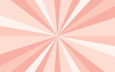 サンバースト　ピンク　赤色　細目