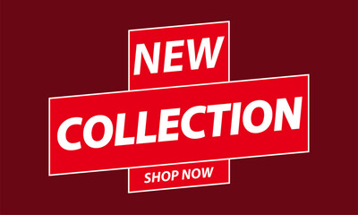 Fototapeta premium New collection banner