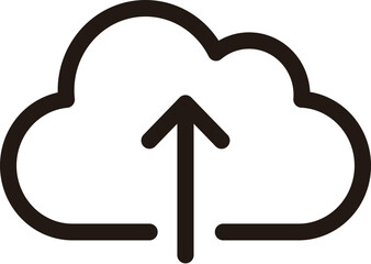 cloud computing icon - internet technology