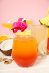 Drinks, fresh summer drink for refreshing, summer vibes concept