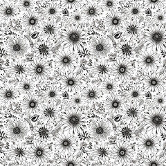Tillable flower pattern