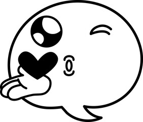 Cute and Kawaii Emoji and emoticon face