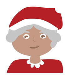 Mrs. Claus. Santa mother figure