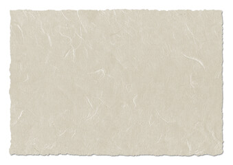 Natural japanese recycled paper texture. Horizontal background