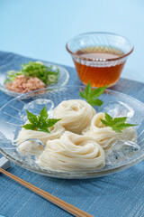 夏の風物詩　素麺