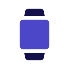 smartwatch bicolor icon