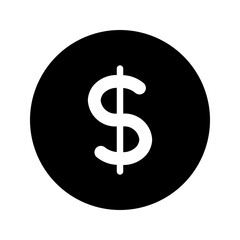 dollar glyph icon