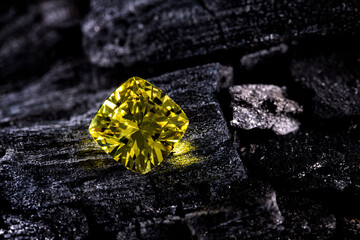 Yellow Diamond Gemstone