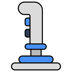 Modern design icon of joystick 