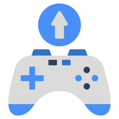 Obraz premium Modern design icon of game upload 