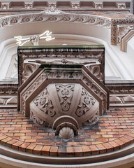 detail of the facade of HOUSE, RIGA, LATVIA
